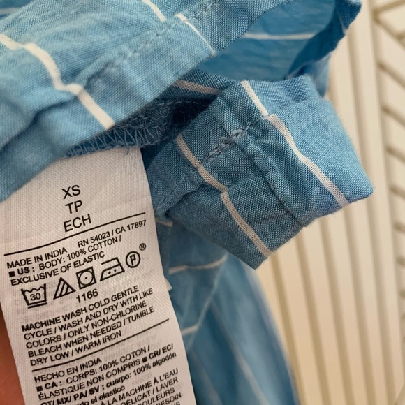 Old Navy Peasant Puff Sleeve Babydoll Smocked Milkmaid Boho sweetheart neckline - Picture 5 of 8